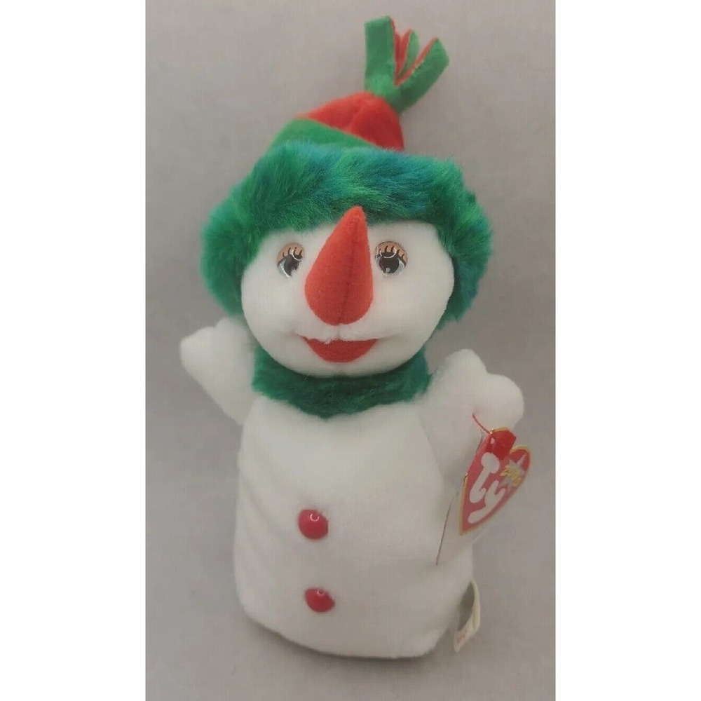 2000 Ty Beanie Baby "Snowgirl" Retired Winter Snowwoman BB26